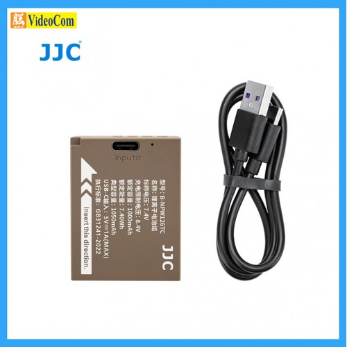 JJC B-NPW126TC USB-C直充相機鋰電池 6950291536631 JJC B-NPW126TC USB-C直充相機鋰電池 6950291536631